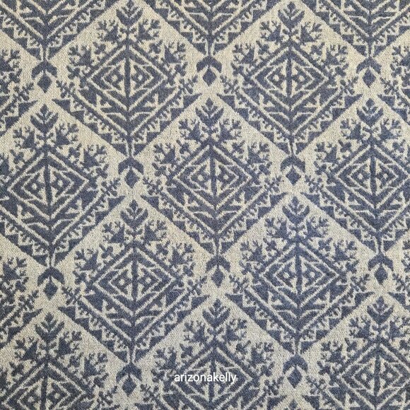 NWOT Wool Scarf Fringe Jacquard Nordstrom BP. Olive Green and Black - Picture 9 of 11